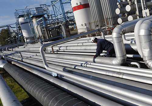 Lead-Industrial-Staffing Man working on industrial plant